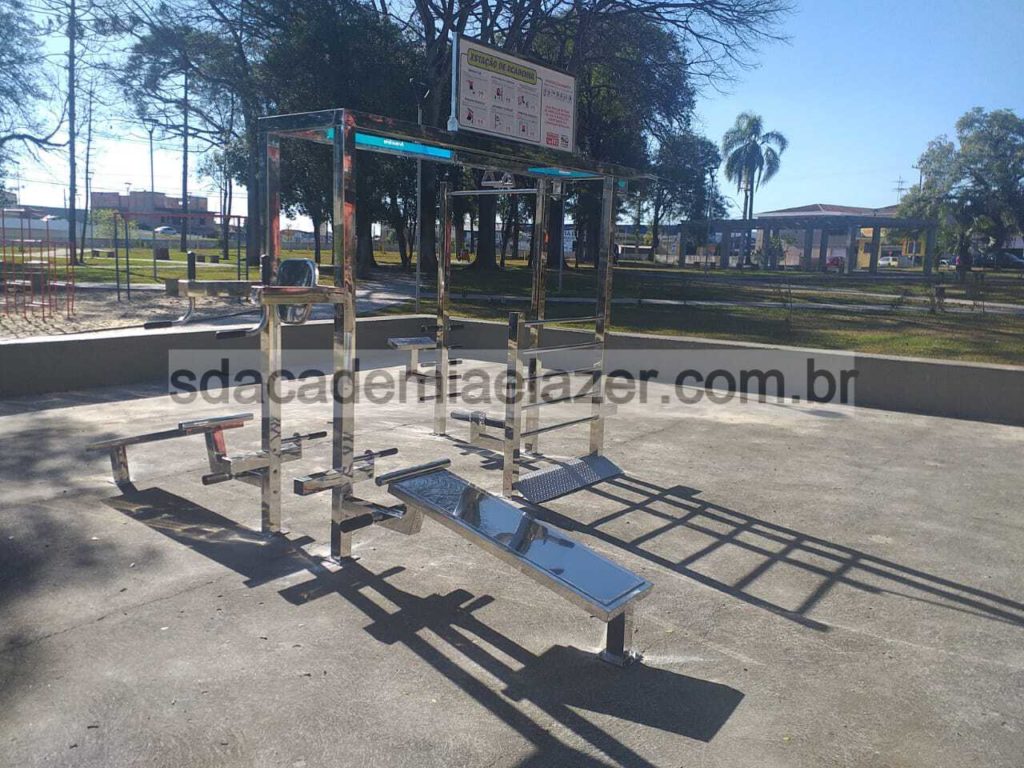 estação de musculação